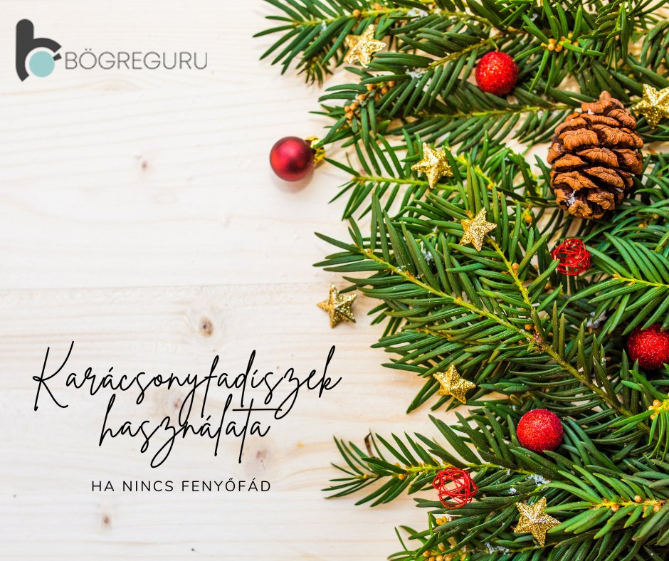 Karácsonyfadíszek használata, nem csak a fára - Bogreguru