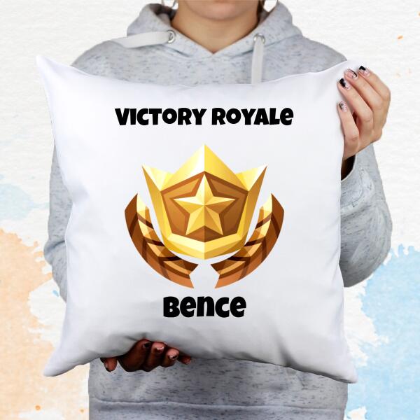 Fortnite egyedi neves párna 2