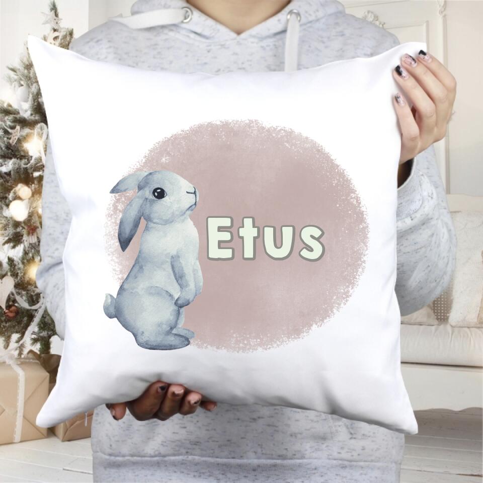 Húsvéti Nyuszis Neves Párna