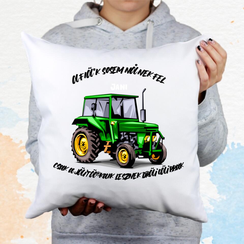 A fiúk sosem nőnek fel traktoros párna