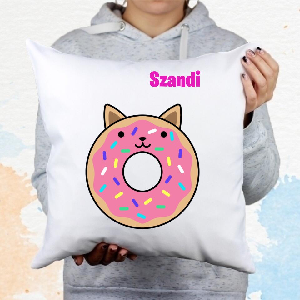 Cicás párna saját névvel