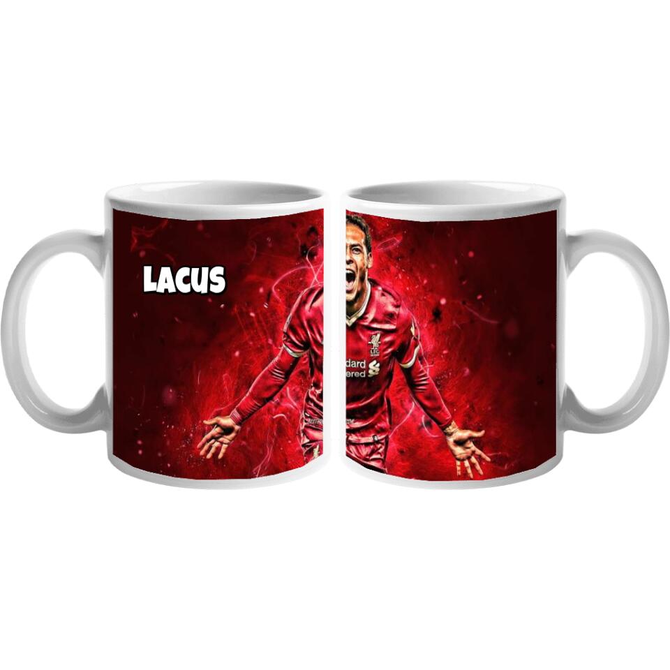 Van Dijk bögre egyedi névvel