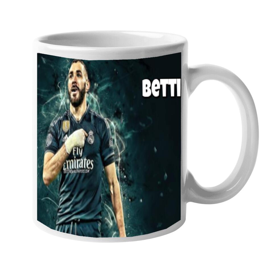 Benzema bögre egyedi névvel