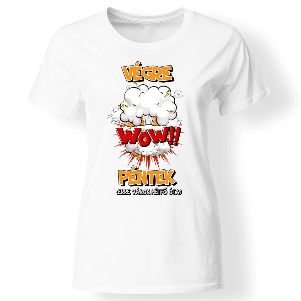 Végre péntek póló nőknek