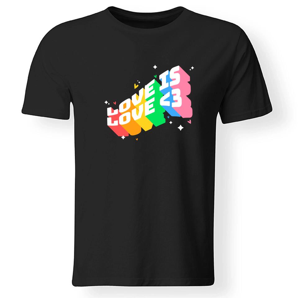 Pride feliratos férfi póló