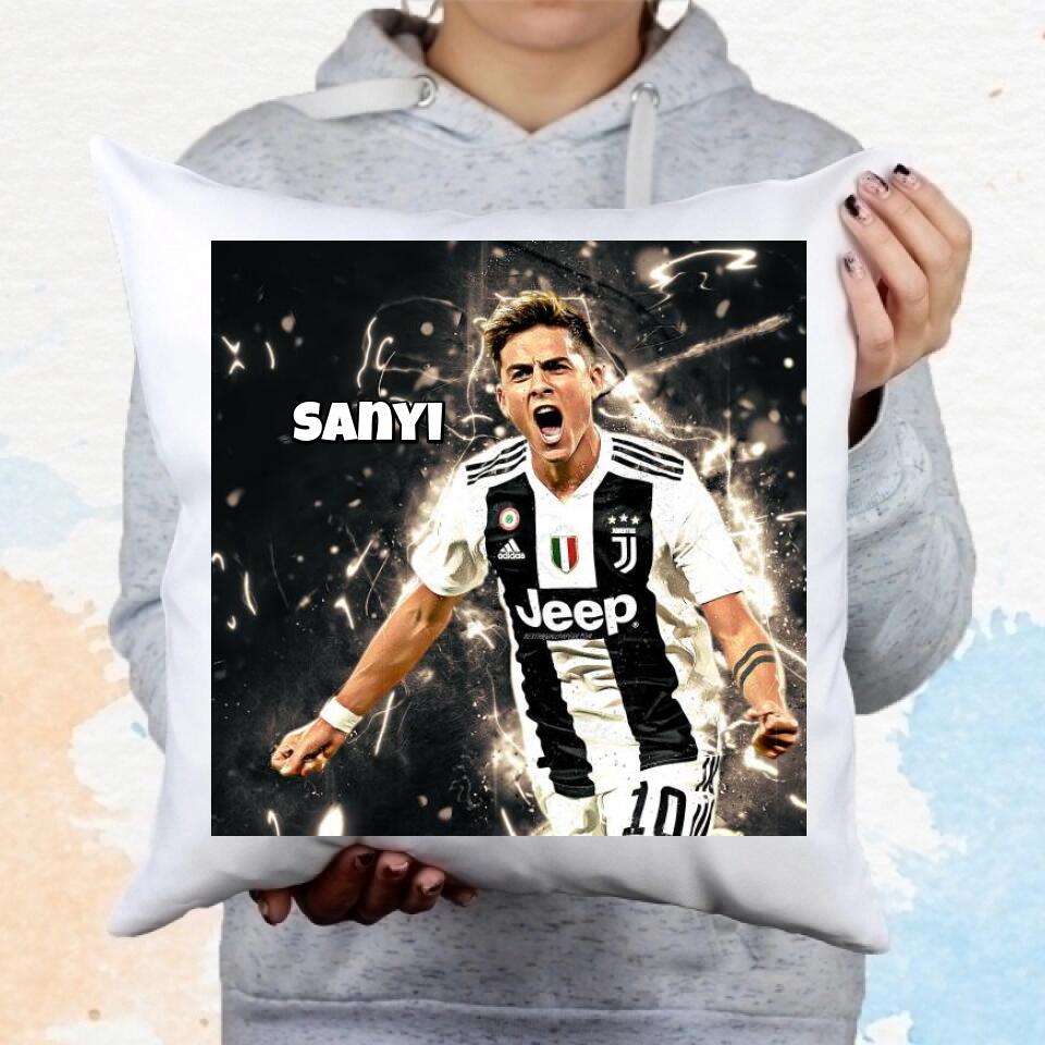 Dybala párna párna egyedi névvel