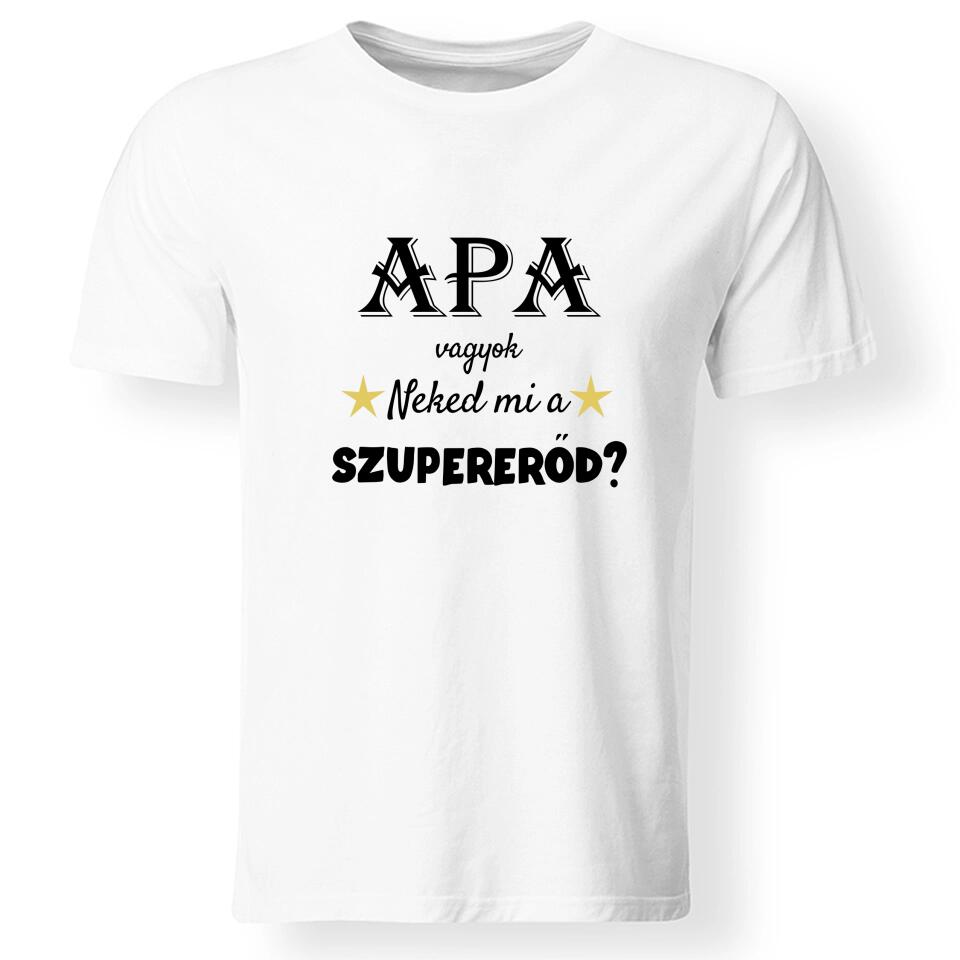 Apák napi férfi póló