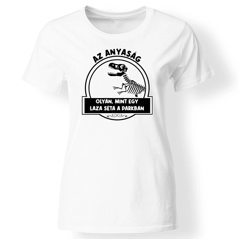 Anya mintás póló fehér