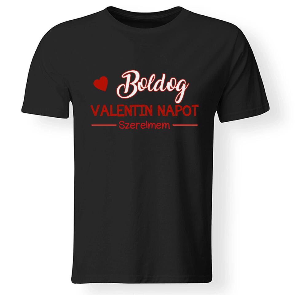 Valentin napi póló férfiaknak