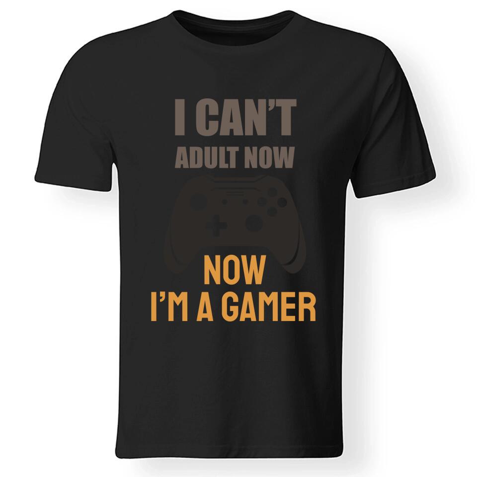 Vicces gamer férfi póló