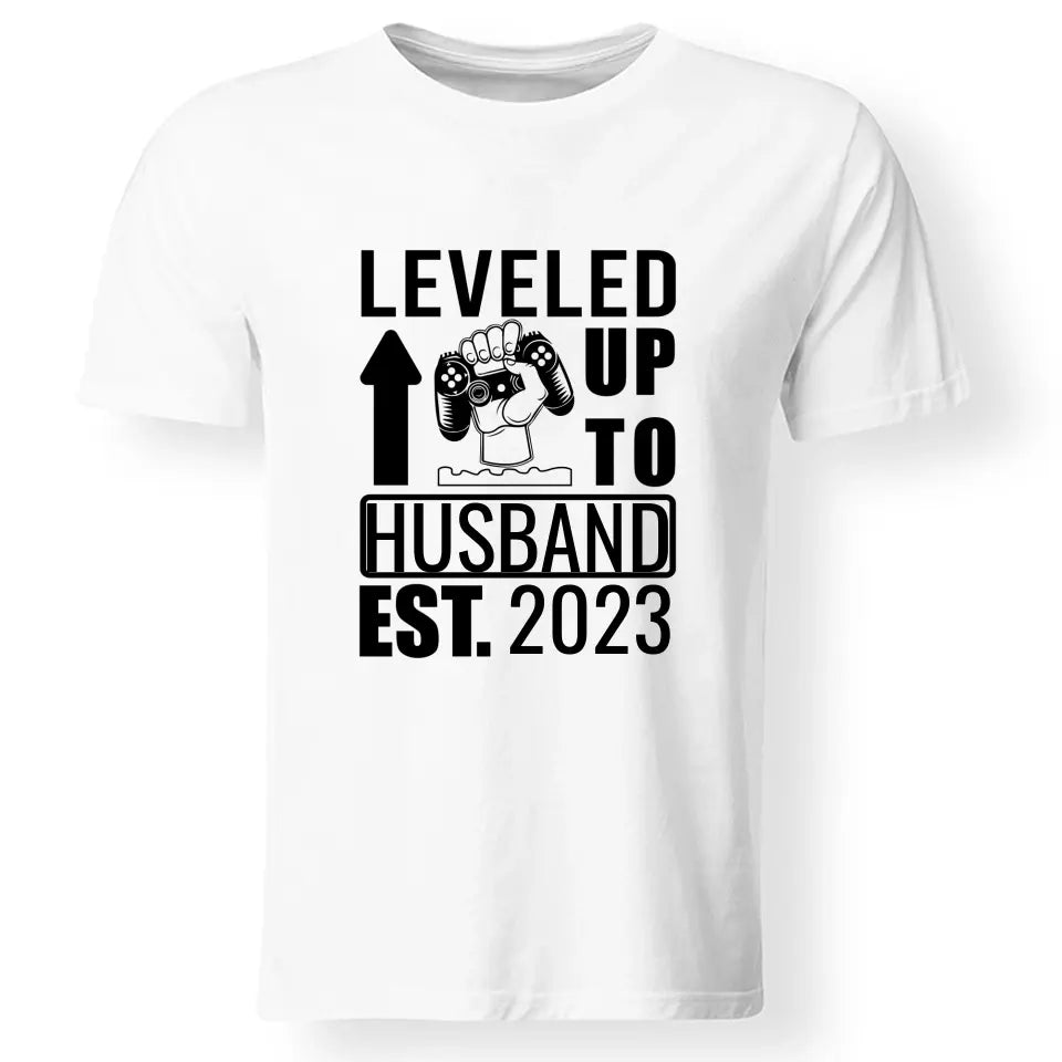 Level up gamer póló felirattal