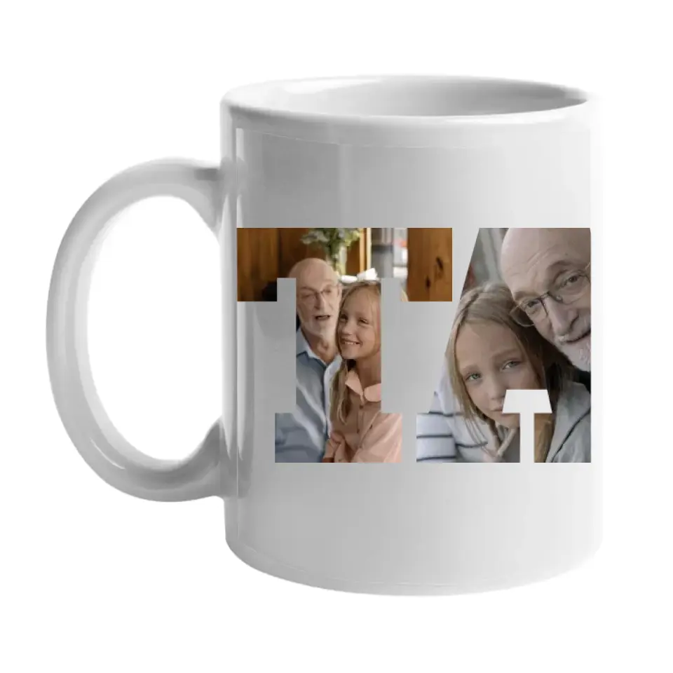 TATI feliratos egyedi képes bögre