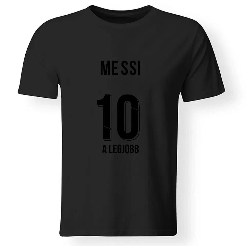 Messi Miami mez kinézetű póló férfiaknak