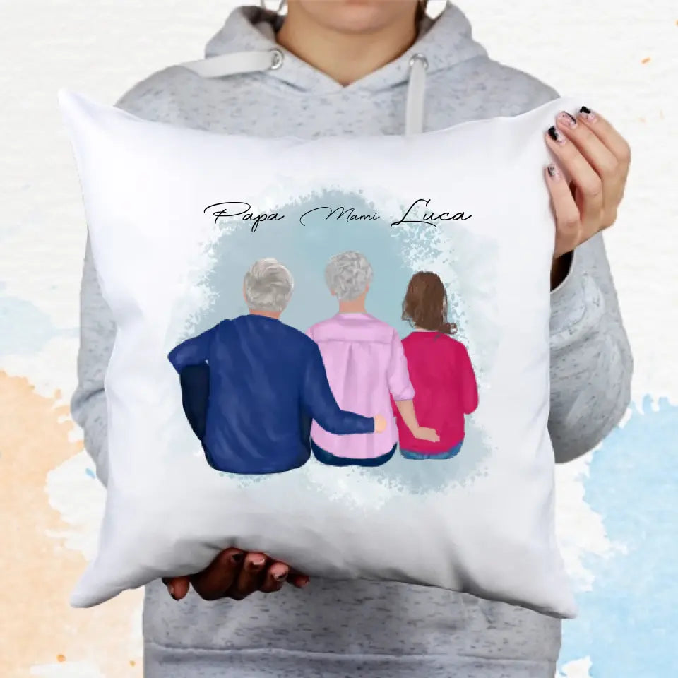 Szerkeszthető nagyszülős párna