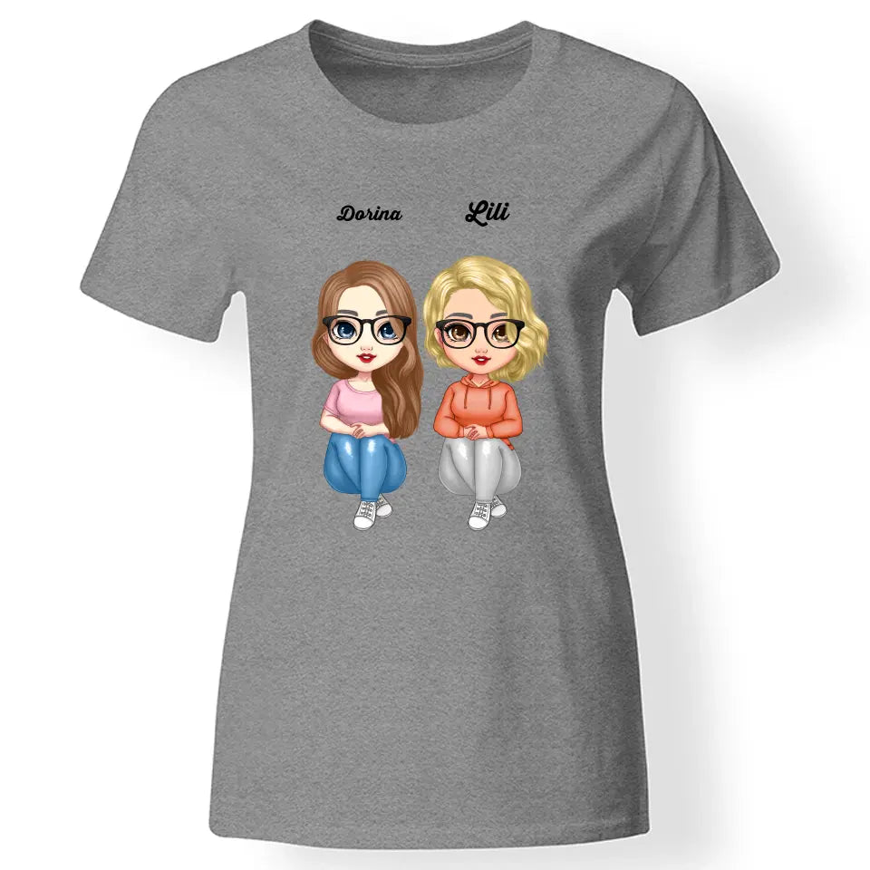Cukifejű karakteres póló barátnőknek