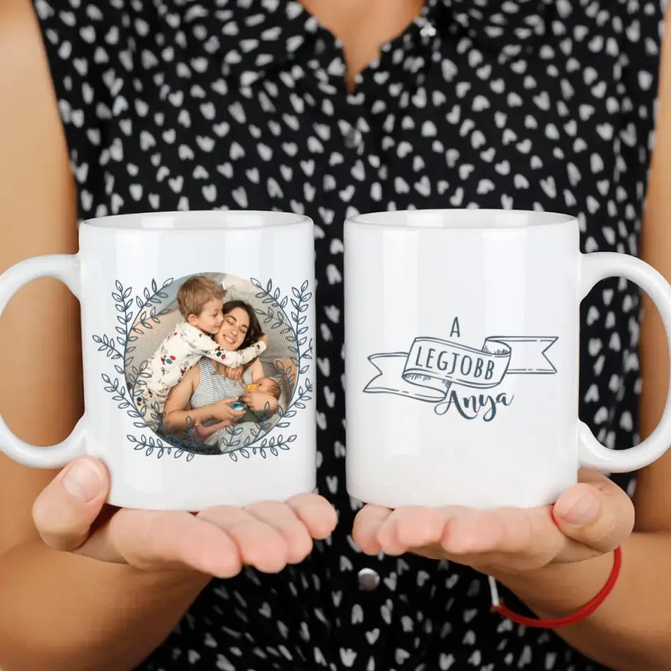 A legjobb feliratos bögre egyedi képpel