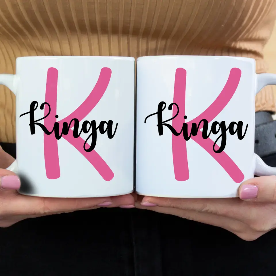 Egyedi neves bögre választható színben