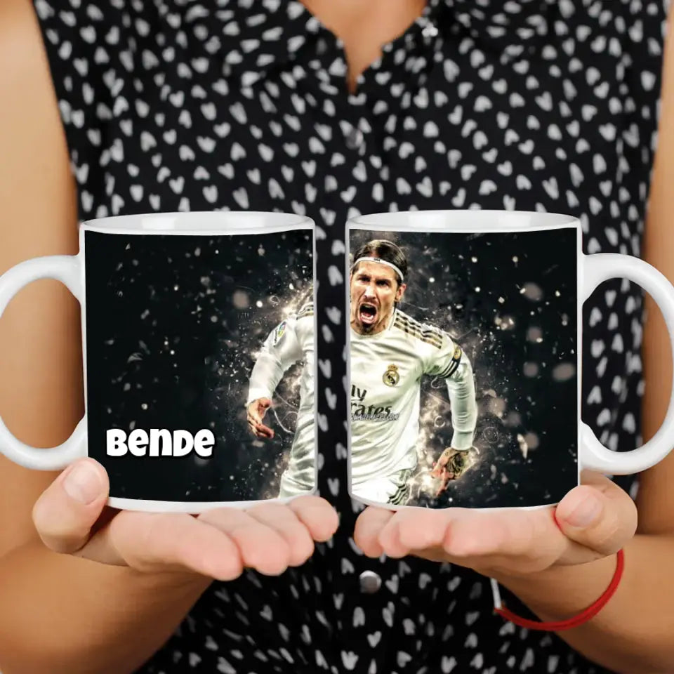 Sergio Ramos bögre egyedi névvel