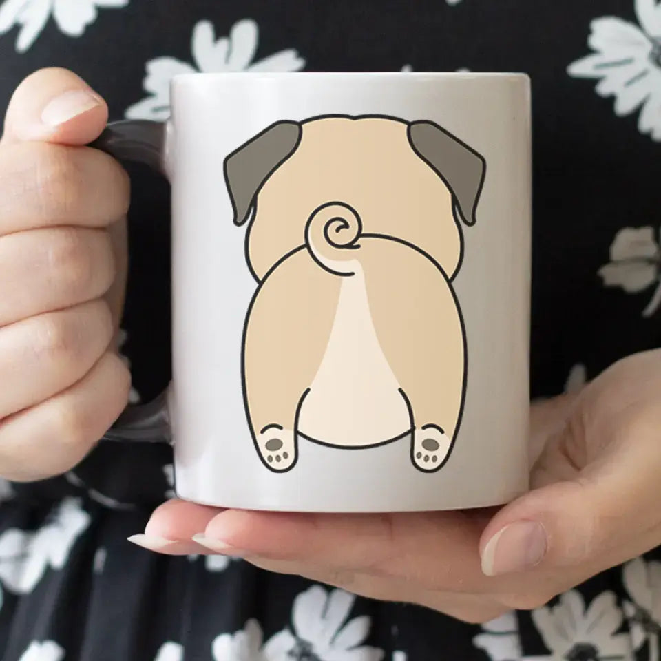 Kétoldalas állatos bögre névvel