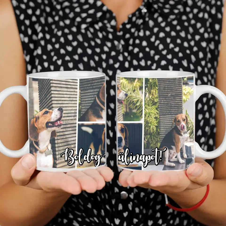 4 egyedi fényképes bögre