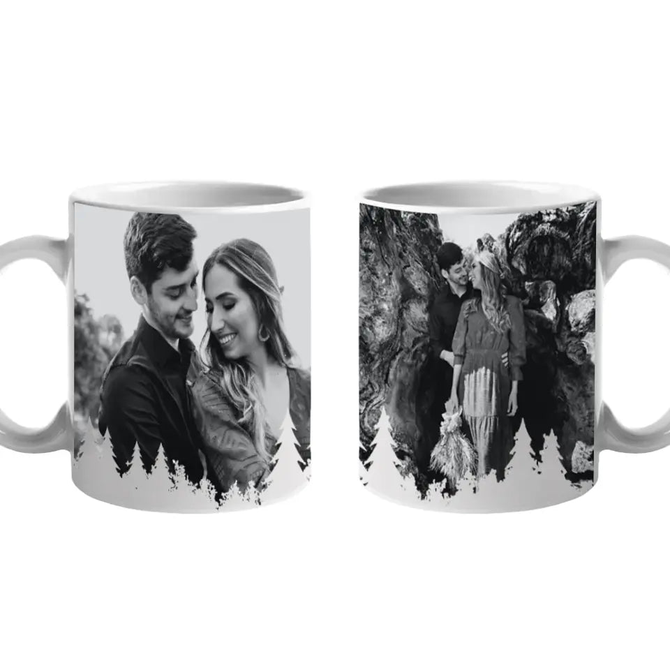 Két képes karácsonyi bögre