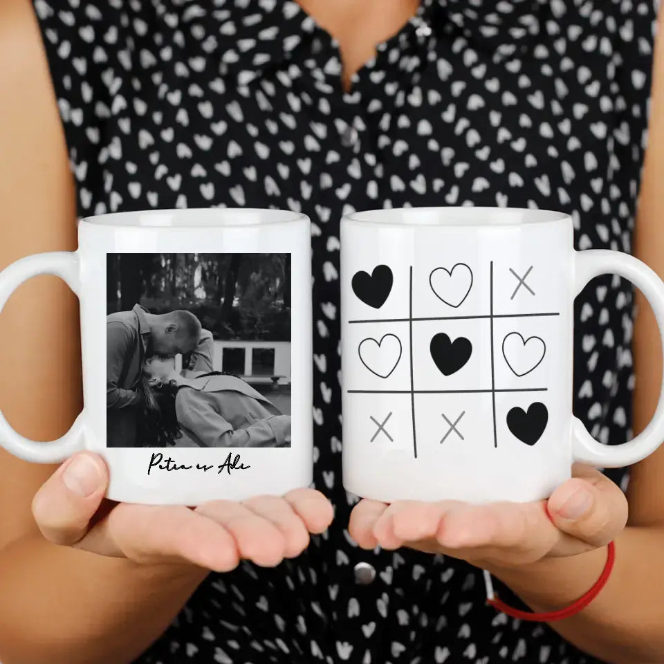 Fényképes ajándék bögre pároknak