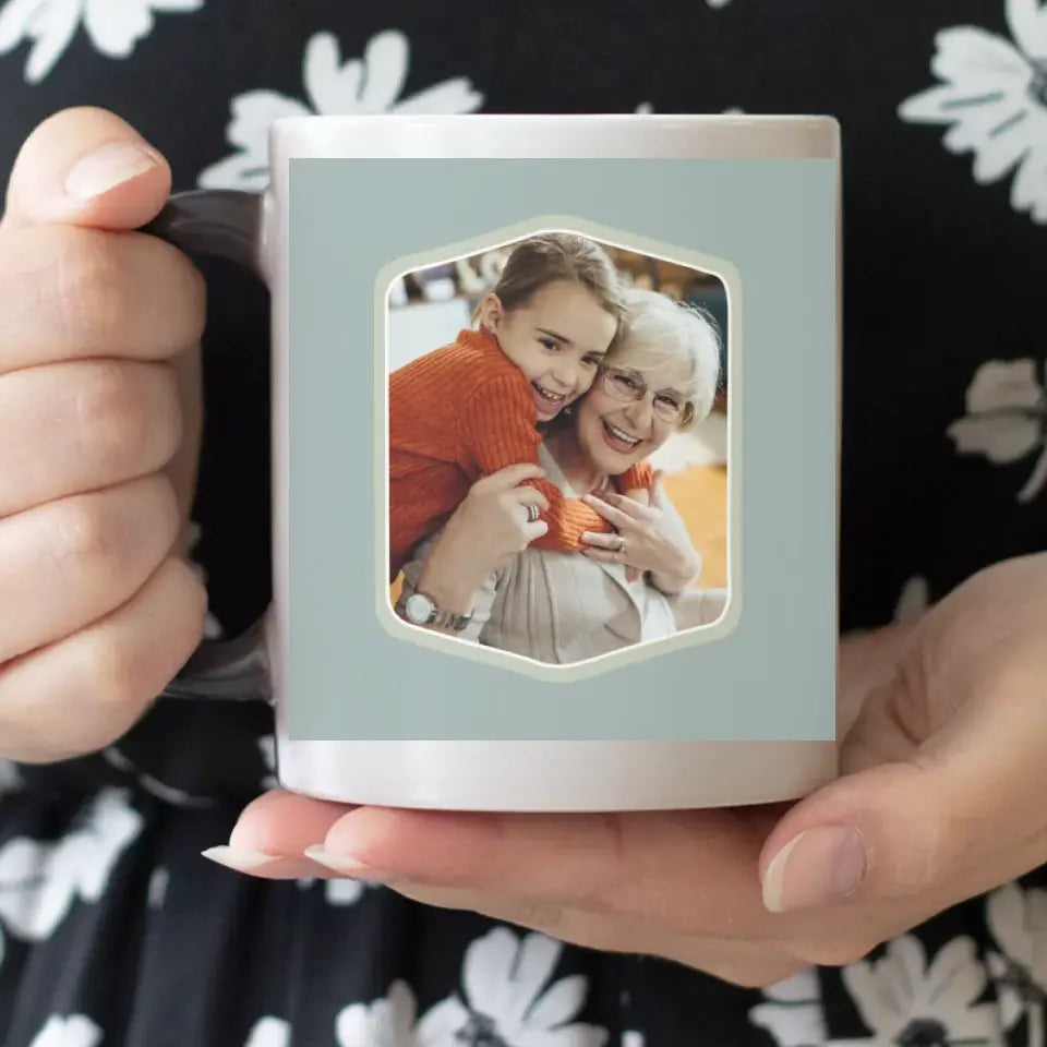 A legjobb Mama bögre egyedi képpel és névvel