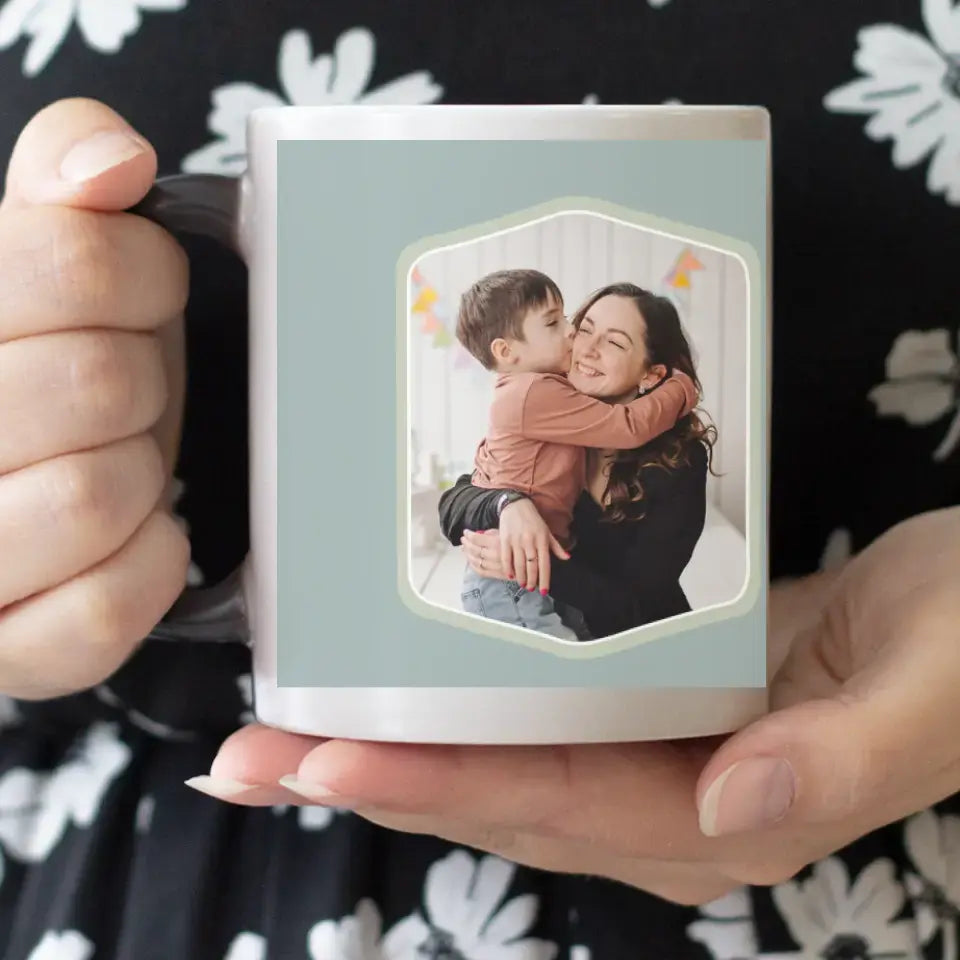 A legjobb Keresztanya bögre egyedi képpel és névvel