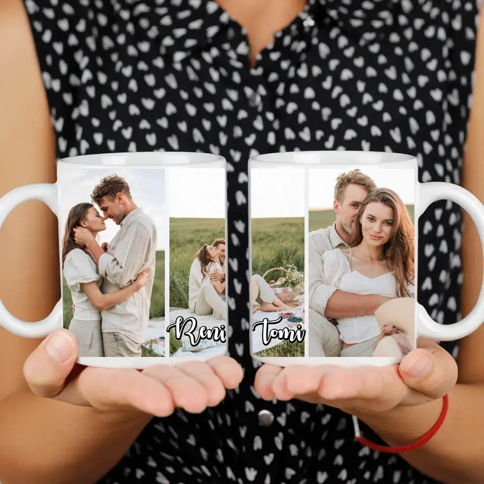 3 fényképes bögre