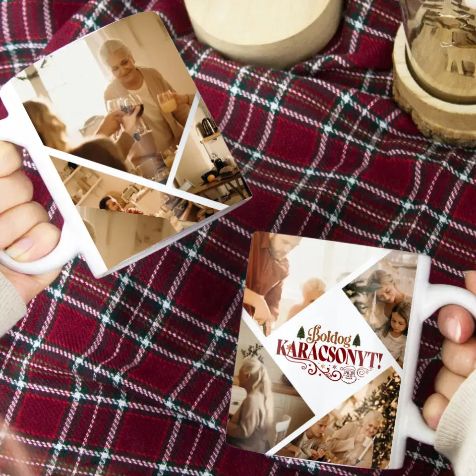 6 képes egyedi karácsonyi ajándék bögre