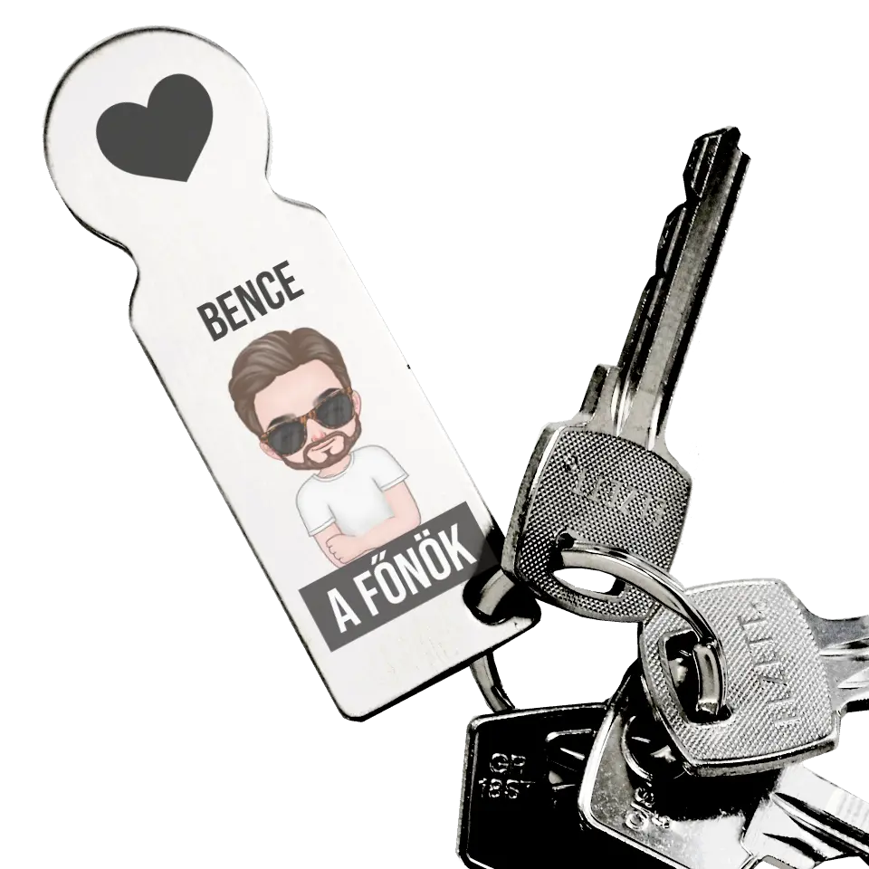 Bevásárló kocsi érme szerkeszthető cuki karakterekkel - a főnök