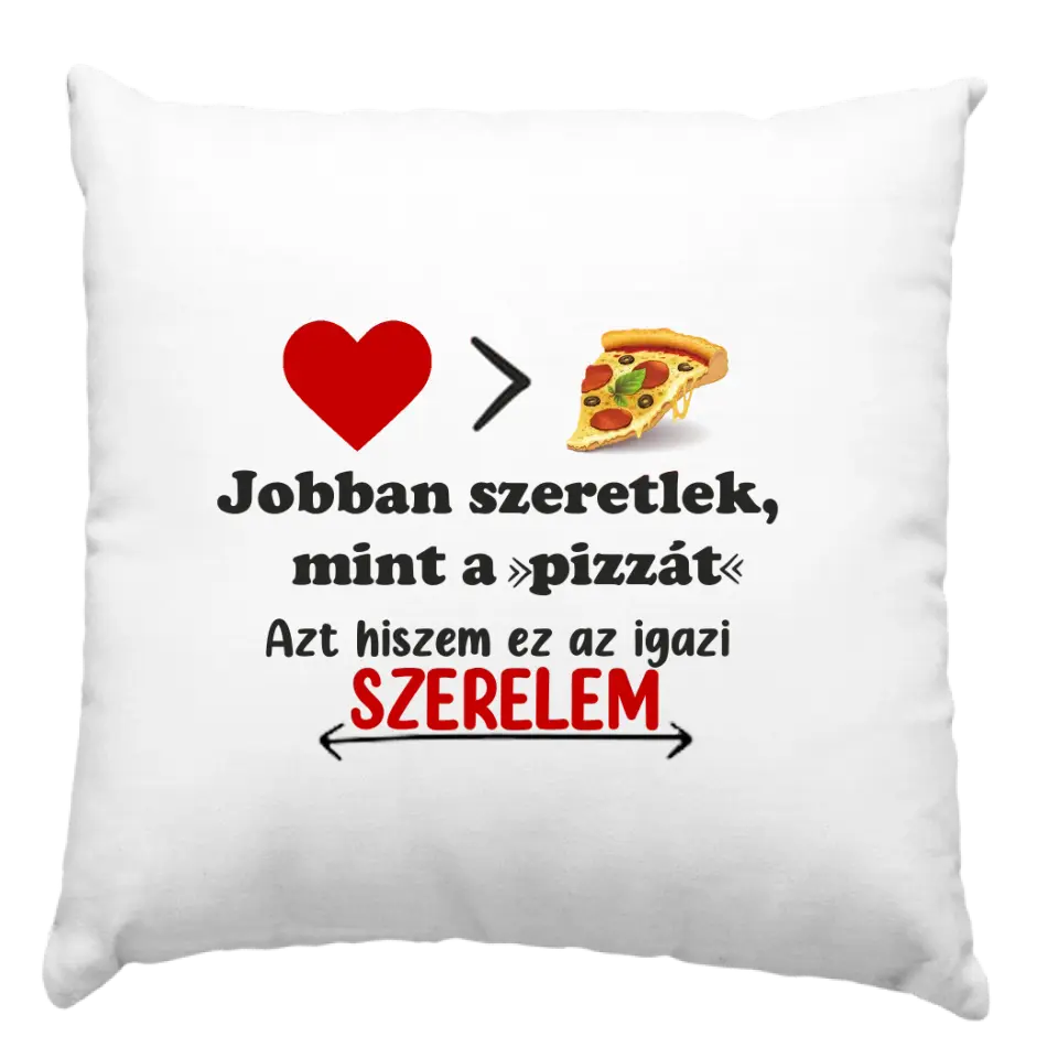 Az igazi szerelem Valentin napi párna