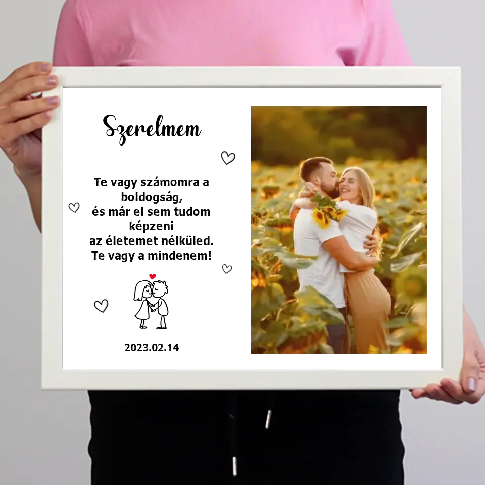 Valentin napi falikép 1 fényképpel