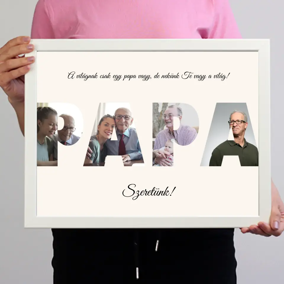 Papa feliratos falikép