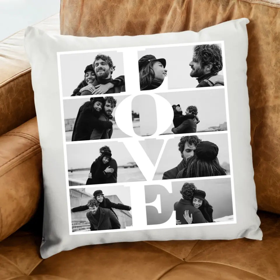 Love - párna saját képpel