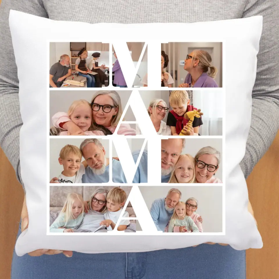 Mama - párna saját képpel