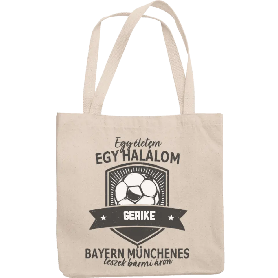 Egyedi neves Bayern München focis vászontáska