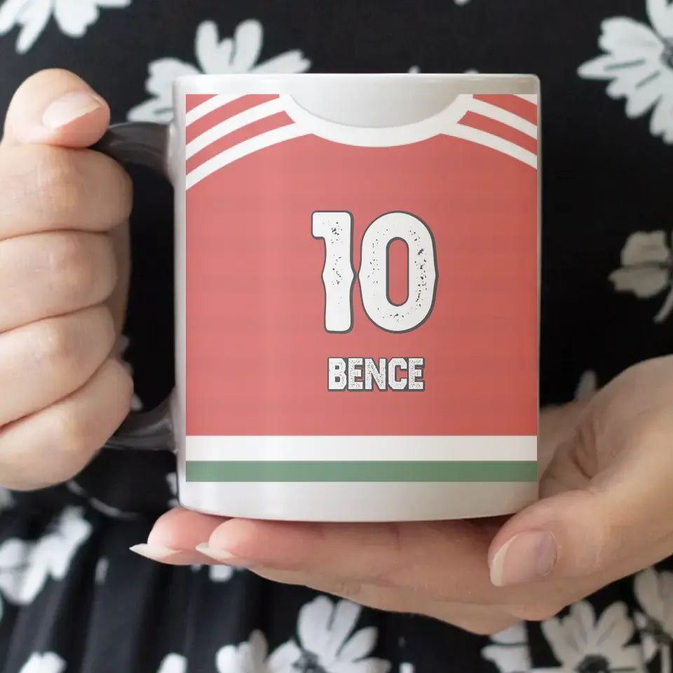 Magyar csapat focis ajándék bögre