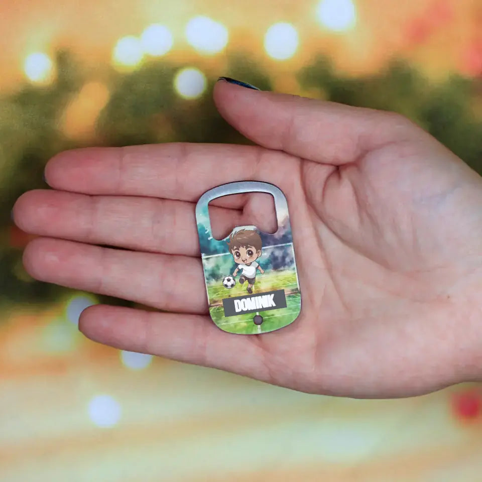 Cuki fiú karakteres sörnyitó