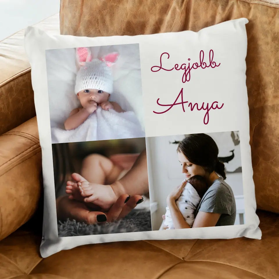 Legjobb Anya párna 3 képpel