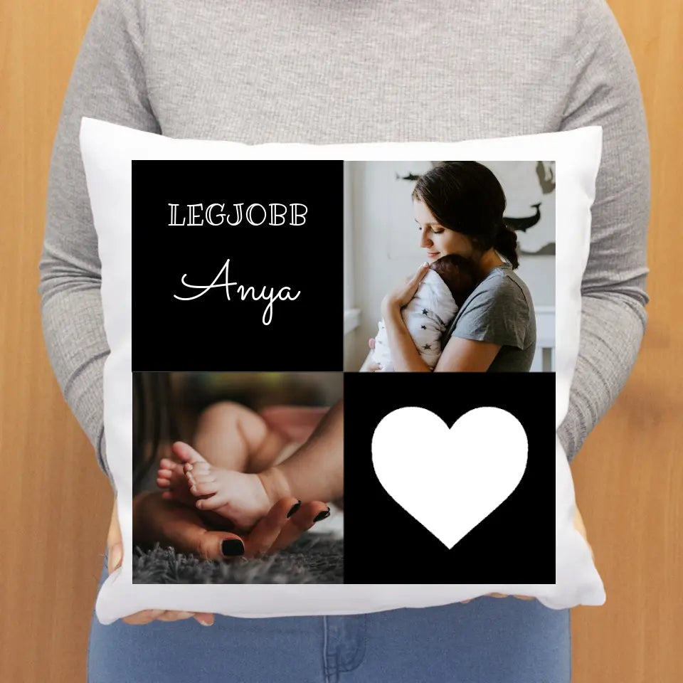 Legjobb Anya párna 2 képpel