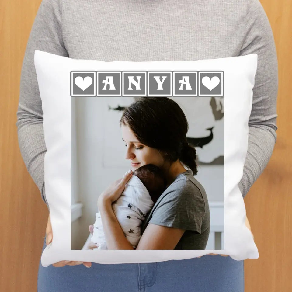 Anyák napi párna 1 képpel