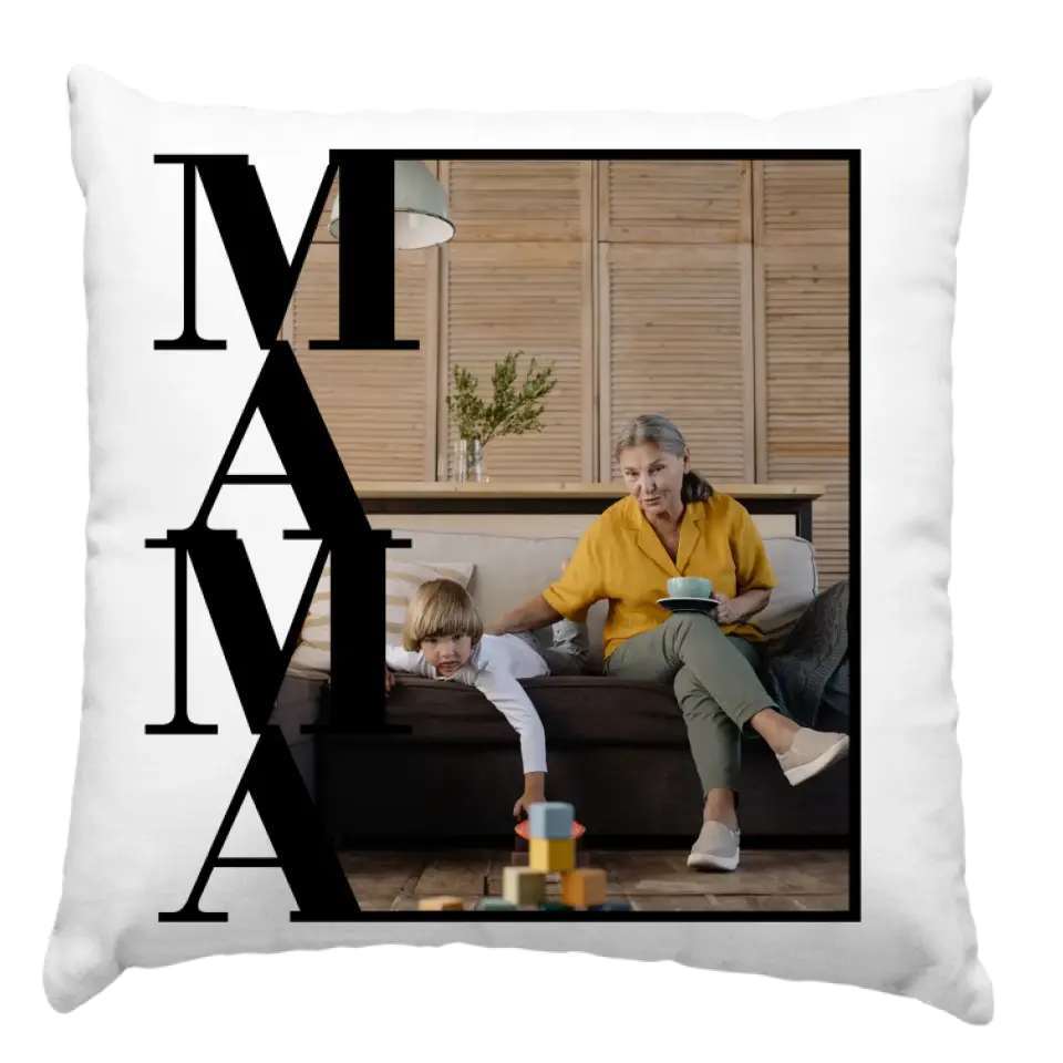Egy képes Mama párna