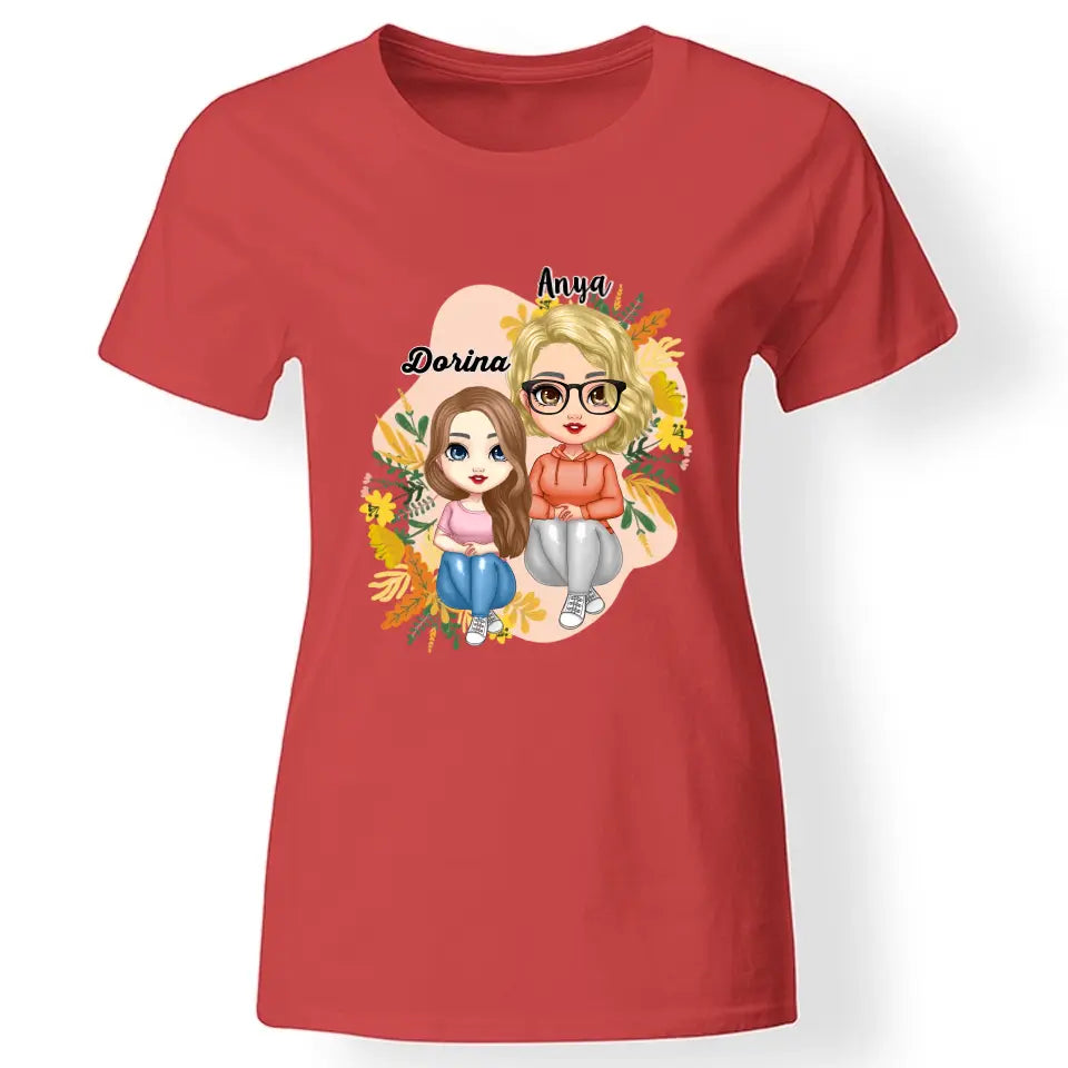 Cukifejű karakteres anya-lánya póló
