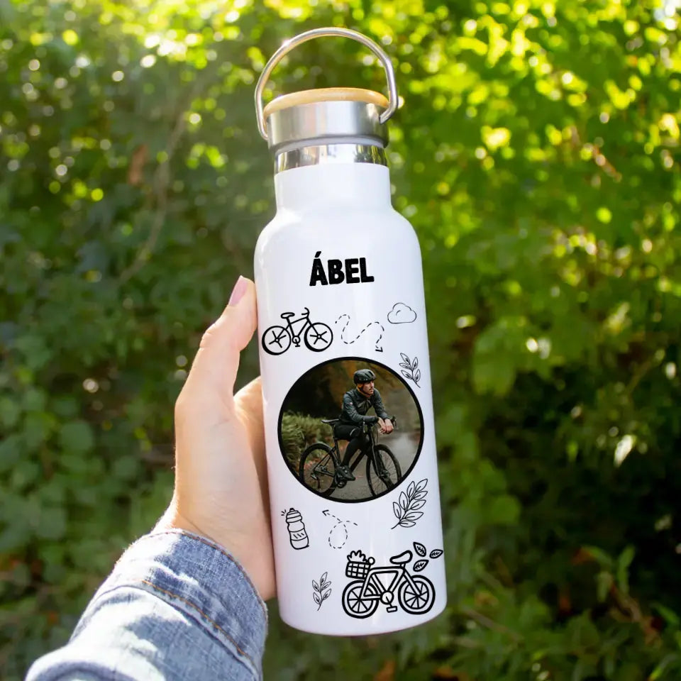 Egyedi fényképes kulacs többféle rajzzal