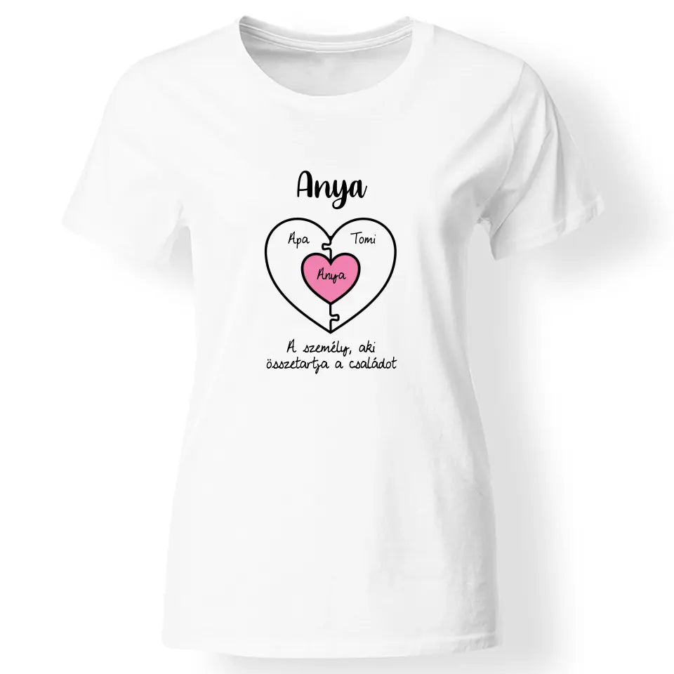 Aki összetart minket női póló