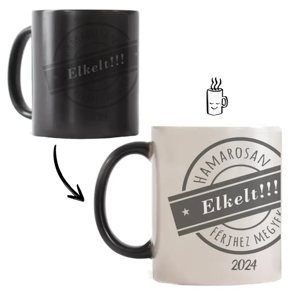 Hamarosan férjhez megyek ajándék bögre Menyasszonyoknak