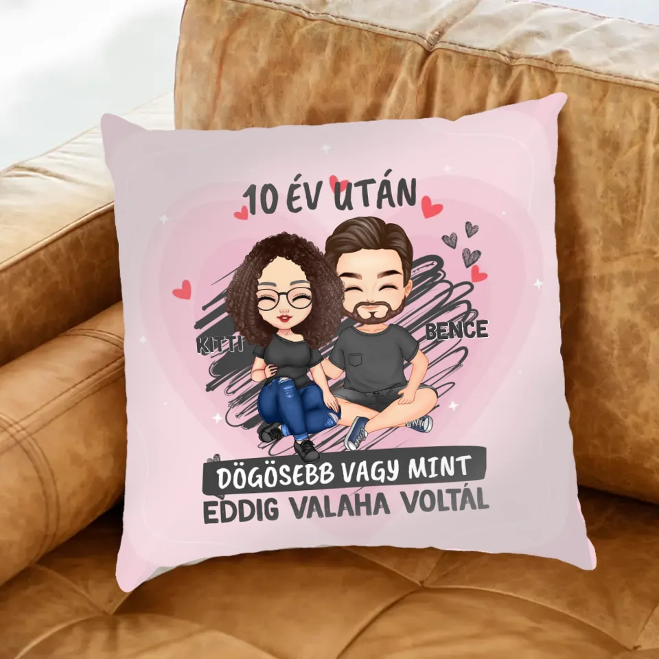 Dögösebb mint valaha cuki karakteres telinyomatos párna