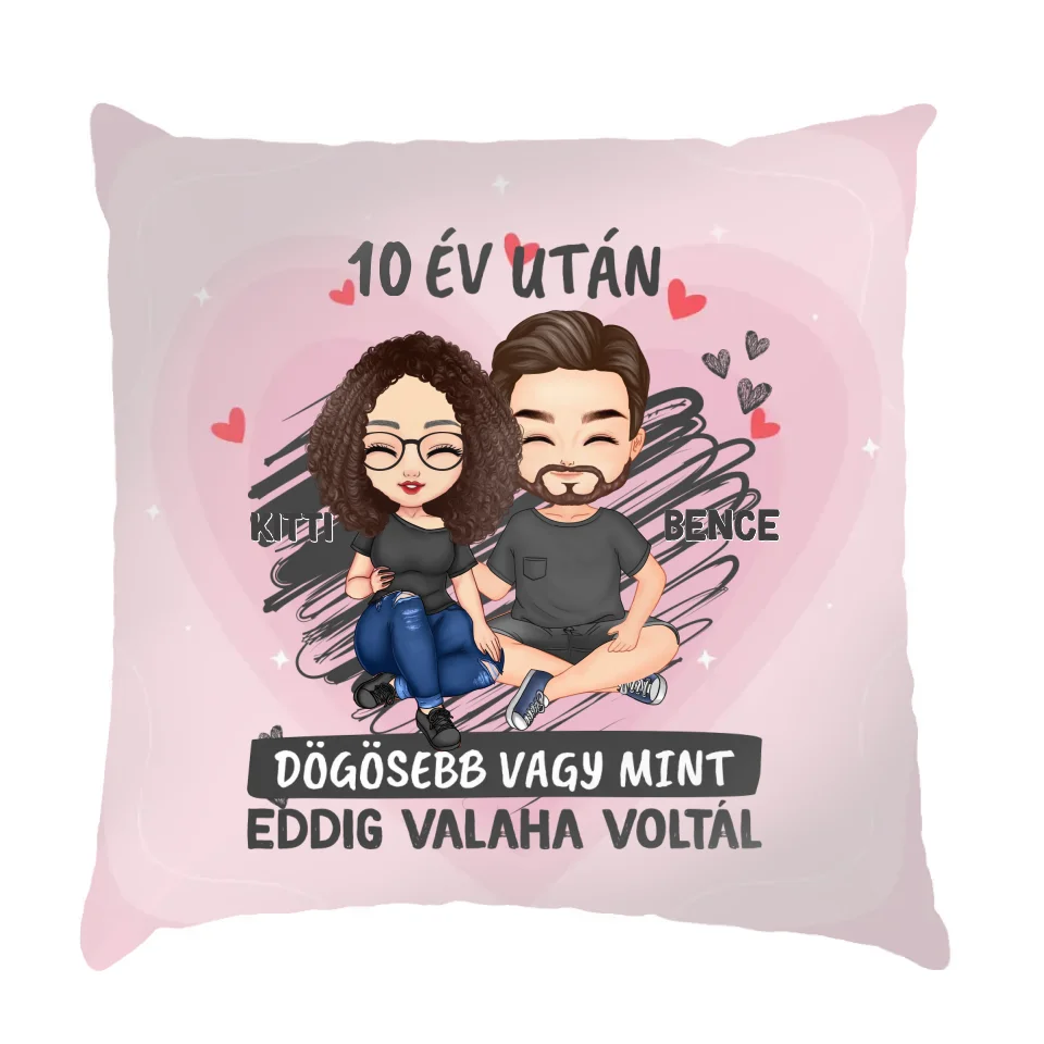 Dögösebb mint valaha cuki karakteres telinyomatos párna