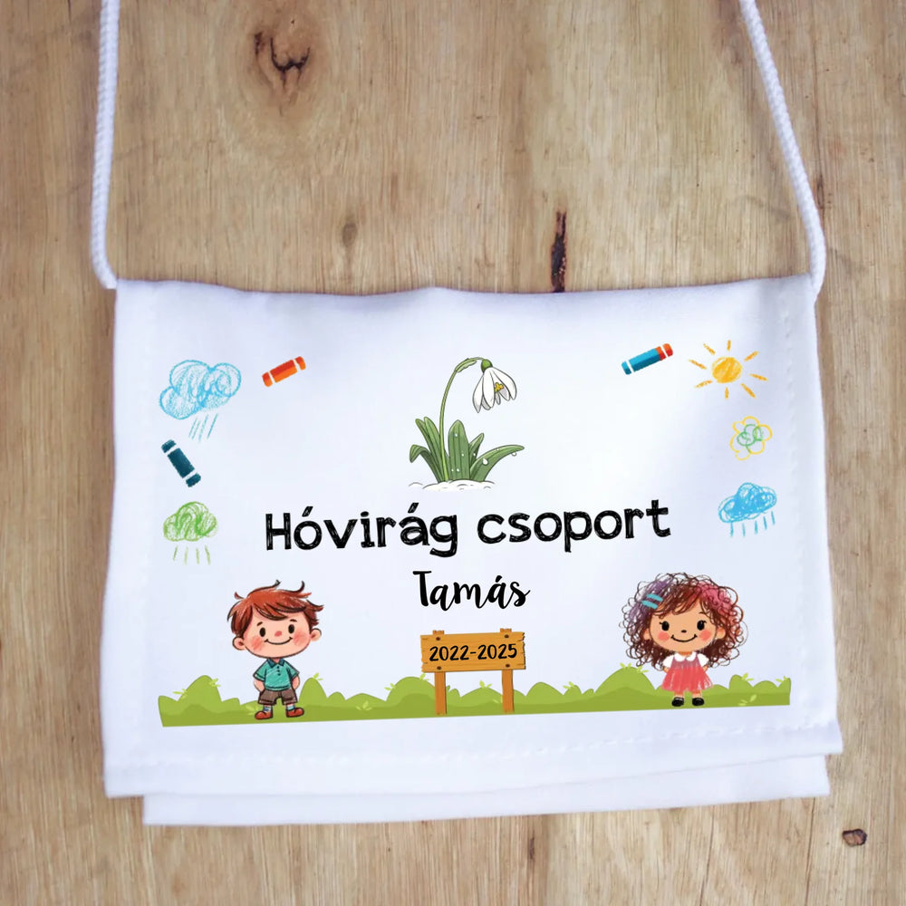 Ballagási tarisznya Hóvirág csoport